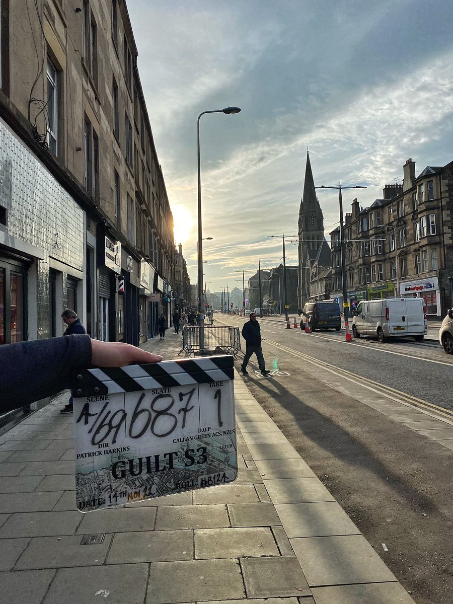 Guilt finishes forever this evening on BBC2 at 9pm (all eps on iPlayer). Thanks to everyone who worked on the show over the three series, and all those who watched and supported it. The Leith Trilogy is complete. 🏴󠁧󠁢󠁳󠁣󠁴󠁿 🍺 #Guilt