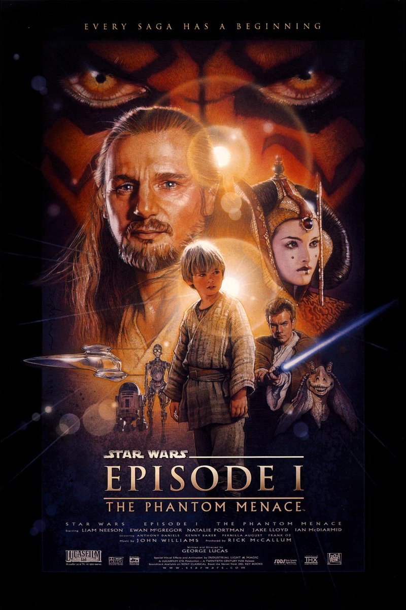 ⚡️The Phantom Menace world premiere took place 24 years ago!

How do you rate this film?