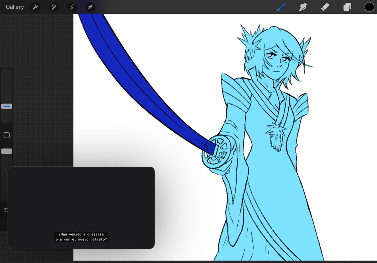 Working~
#bleach #rukia wip