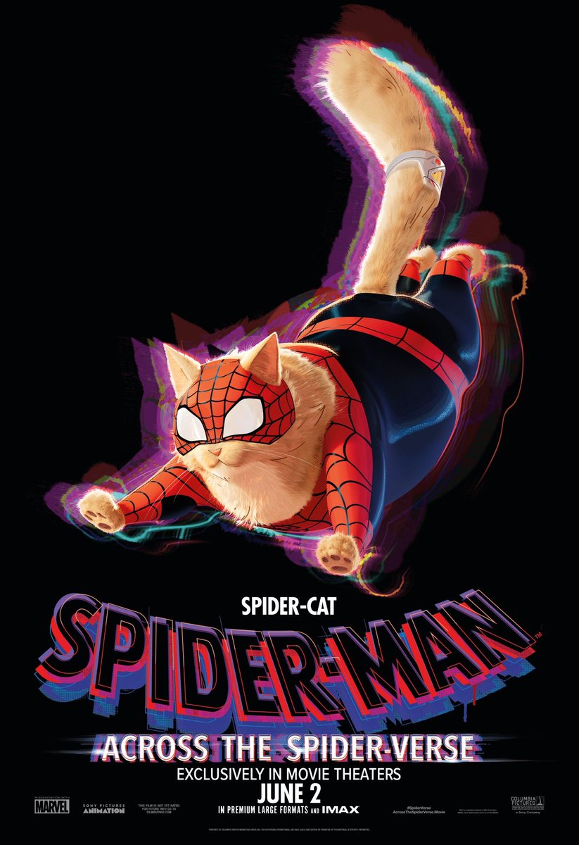 🕷️🚨¡Nuevos posters individuales de #spiderpunk , #scarletspider y #spidercat !🚨🕷️
#SpiderMan  #SpiderManAcrossTheSpiderVerse #SpiderVerse #SpiderVerso #spiderverse2 #AcrossTheSpiderVerse