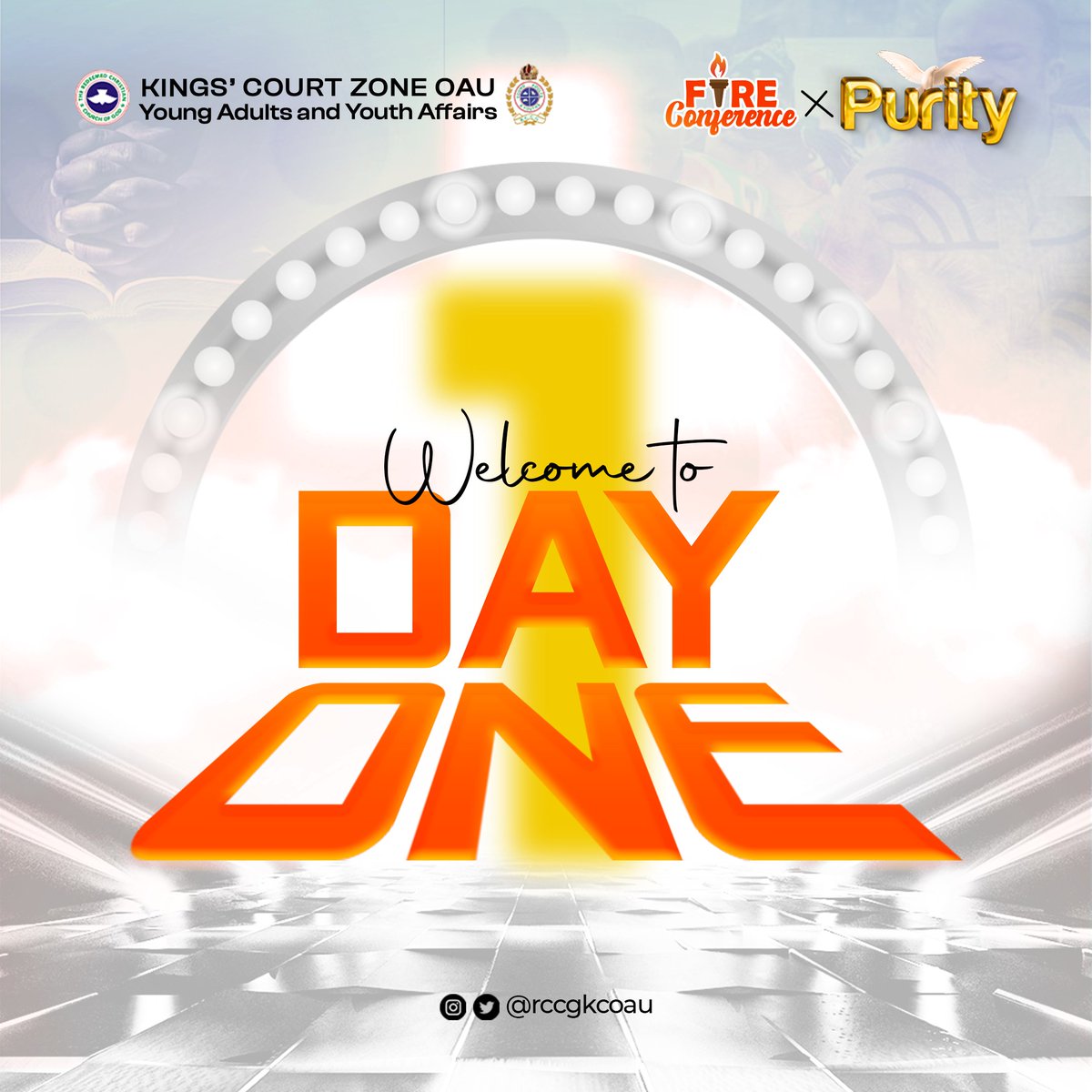 The stage is prepared, the Heavens are open and we are poised to receive you! 

Join us this evening, onsite at Rccg, Kings' Court, OAU.

Also, join us online, as the conference is being livestreamed on telegram.

t.me/+VVQRvKljQPVFu…

#FireConference3.0
#Purity
#RCCGKCOAU