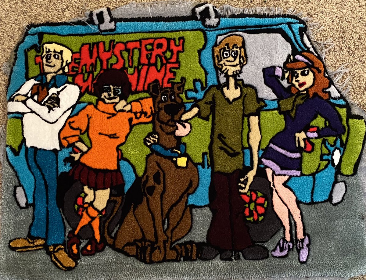 bobokock's tweet photo. Here's some more before and afters. HMU to buy one of these or get your own custom rug made! https://t.co/4U0pkvi744