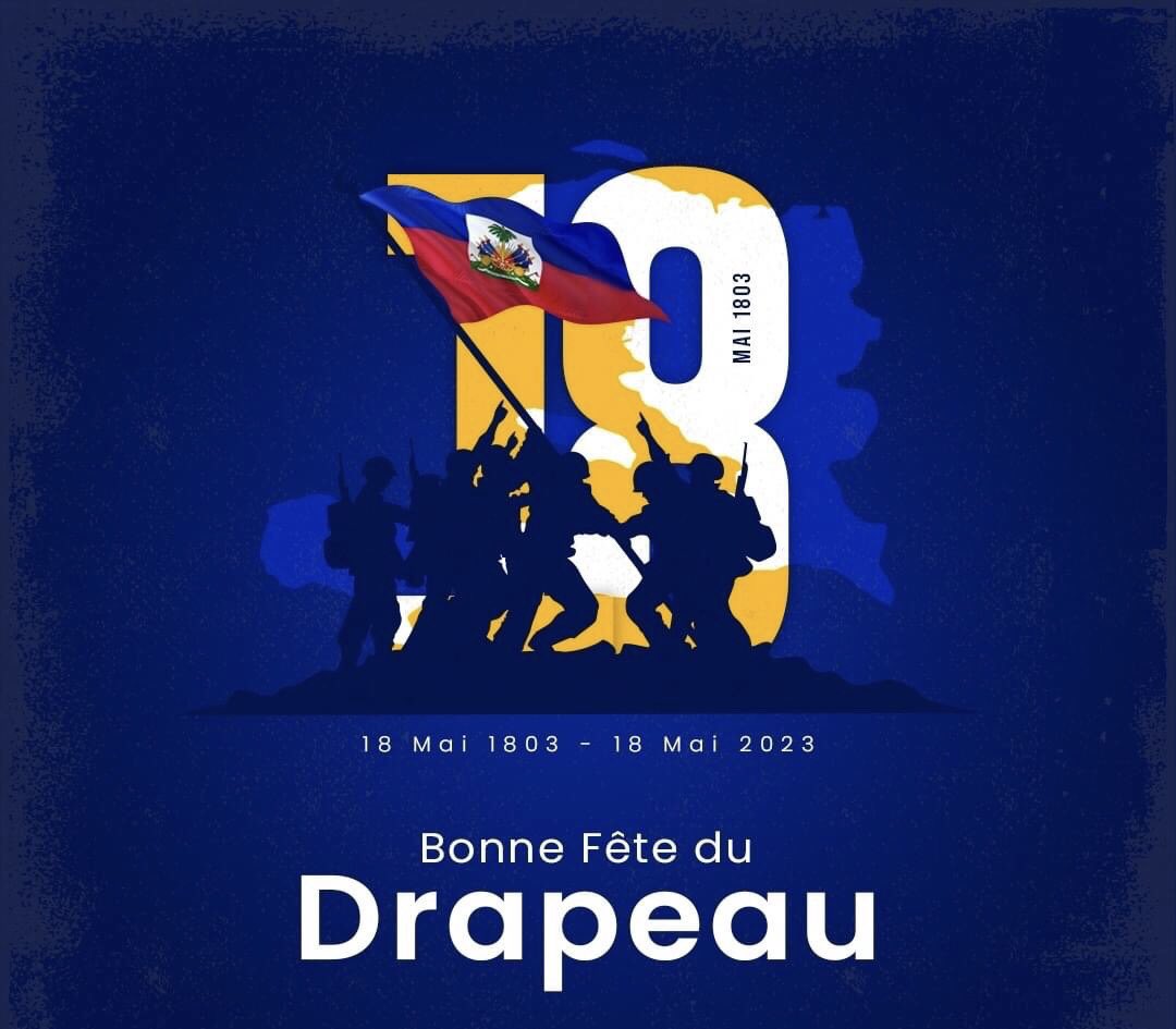 teamsikse's tweet photo. Bonne fête du drapeau 🇭🇹

#selebredrapo #bicolore #ayiti https://t.co/XfQmW9TNPc