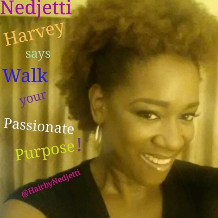 #HairMeOut® 
👇🏾
#Nedjetti says #ThinkIt #SayIt #DoIt & #God will do the rest🙏🏿

Create your H😊PPY 

Walk your #Passion of #Purpose 🤸🏾‍♀️ 

#YESyouCan #YESyouShould 😉

#StartToday 👣

#BeYOU 👑

💞 #Entrepreneur #NedjettiHarvey ✂️