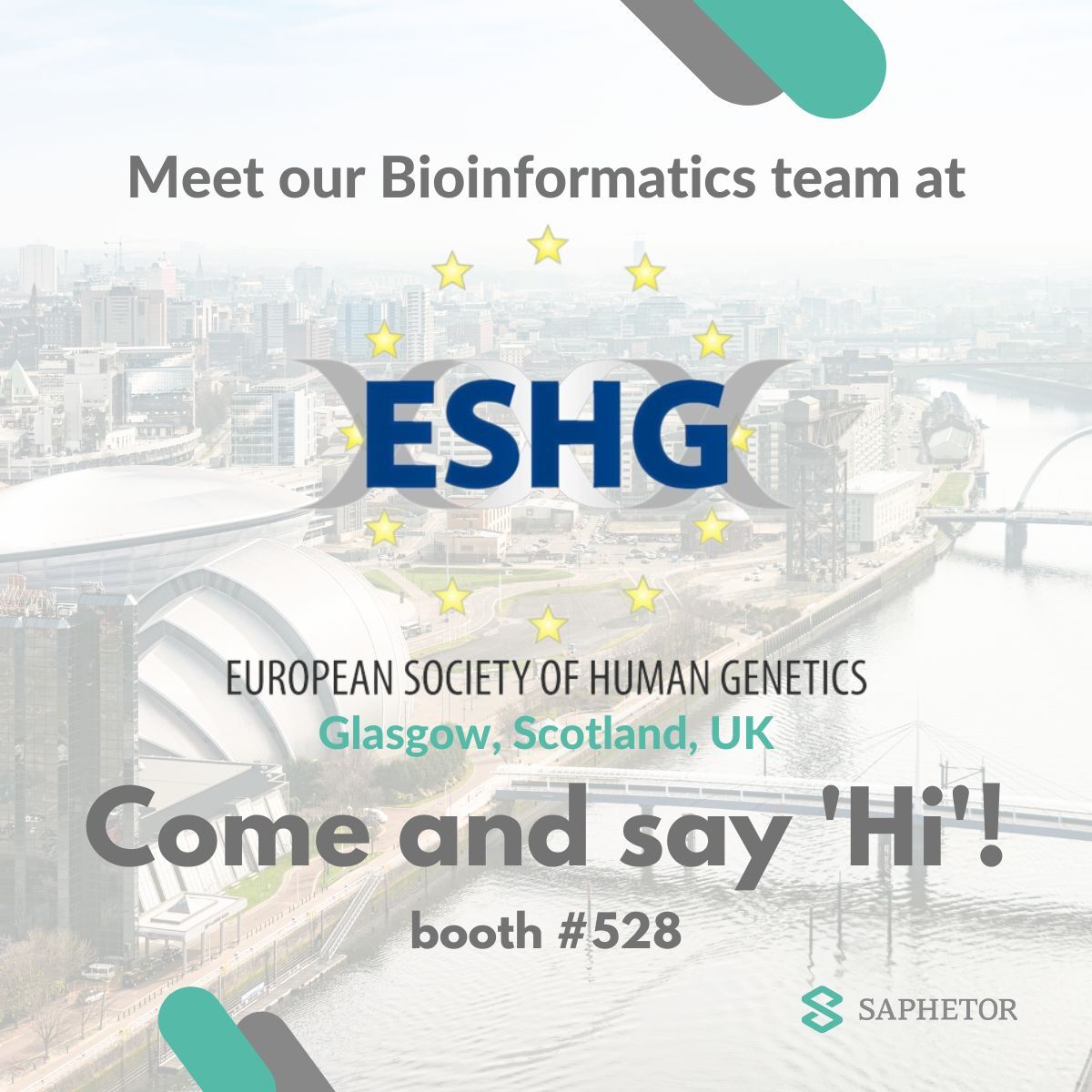 saphetor's tweet photo. We have some of our keenest scientific and technical minds with us at #ESHG2023 If you just want to talk bioinformatics and get deep into the technical side of @varsome we'll have a lot of bioinformaticians who'll be VERY happy to talk shop with you! https://t.co/2xkGYQ3AB4