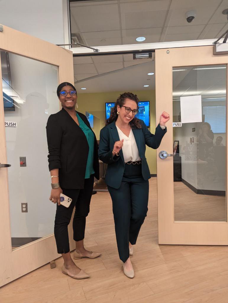 Dr_Sterin's tweet photo. While in my students’ memories I’ll live on as Ms. Sterin, I became Dr. Sterin yesterday 🎓💙 Thank you to my supervising prof @AyanaAllenHandy &amp; all my family, friends, &amp; colleagues who came to my defense &amp; have supported me in this journey!! Excited to share the work #PhinisheD https://t.co/oGbU6xcuiN