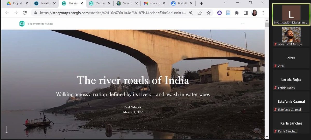 HuellasIncomoda's tweet image. ¡Primer taller de hoy! @randaelka, de la @UofT nos instruye con su taller &quot;INTRODUCCIÓN AL MAPEO DIGITAL&quot;.
#DIGITALHUMANITIES #digitalmapping #socialsciences