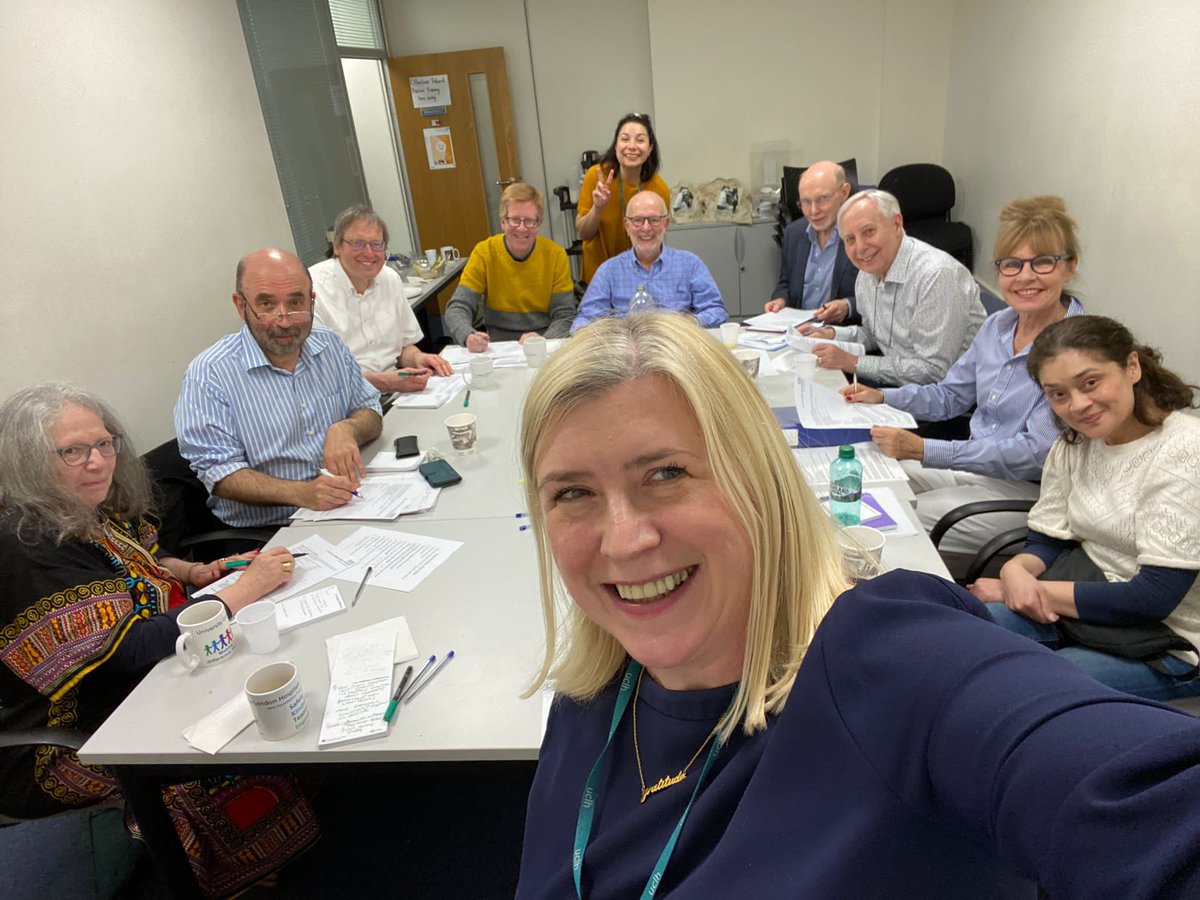 A bloomin’ brilliant day with folk @uclh today. Especially meeting in person for the first time with the amazing inaugural Effective Patient Partner cohort. Co-producing the way forward, exciting times ahead. #PatientExperience #patientpartners #livedexperience #coproduction
