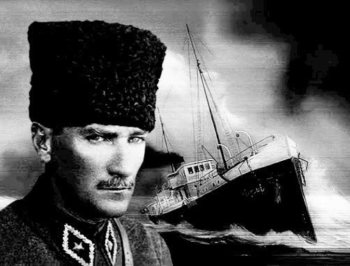 Biz Türkler, "İlk Adımcılar"ız. Bütün Dünya bilsin ki Bandırma Vapuru biletimiz, her zaman cebimizdedir.
#19Mayıs