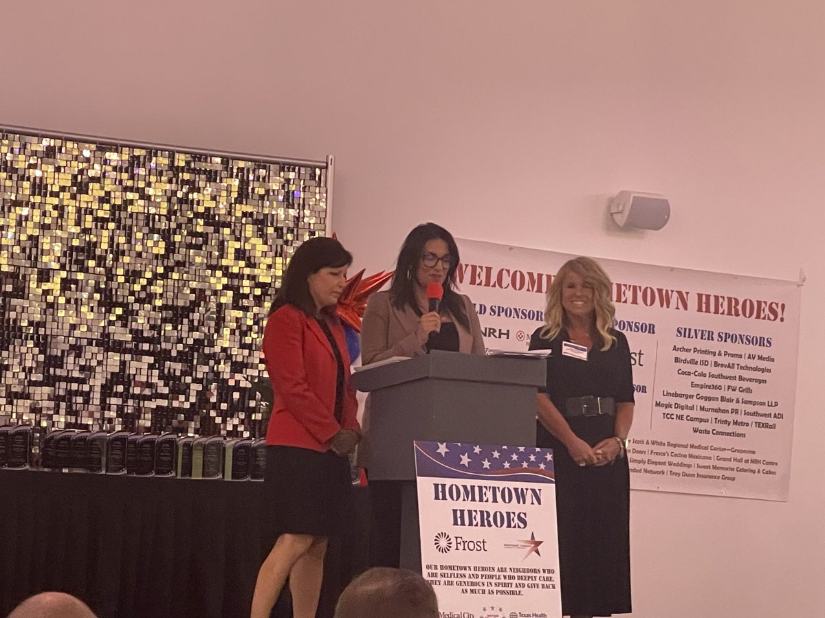 drgaylestinson's tweet photo. Congrats to Allison Vinson …Tarrant Co. Northeast Chamber’s Hometown Hero!!!  #BISDShines ⁦@BirdvilleISD⁩ ⁦@BISDBCTAL⁩ https://t.co/45bLMaTRwx