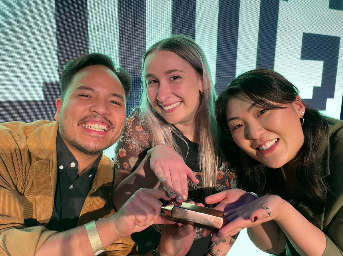 BICsters just keep on WINNING! A BIG BIC Bravo to Jaymie Lunt and two-time The One Show Young Ones pencil winners Hanako Suzuki and Genaldri Tjahjadi for winning a Bronze Pencil this year! 
#ReadUP on our blog: bit.ly/42TyPv1