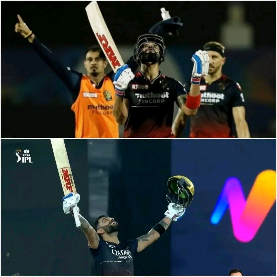 The horrors of 2020-22 turn into happiness of 2023 ❤️ What a player @imVkohli my 👑 #ViratKohli #RCBvsSRH #KingKohli #CricketTwitter @BluntIndianGal @RCBTweets