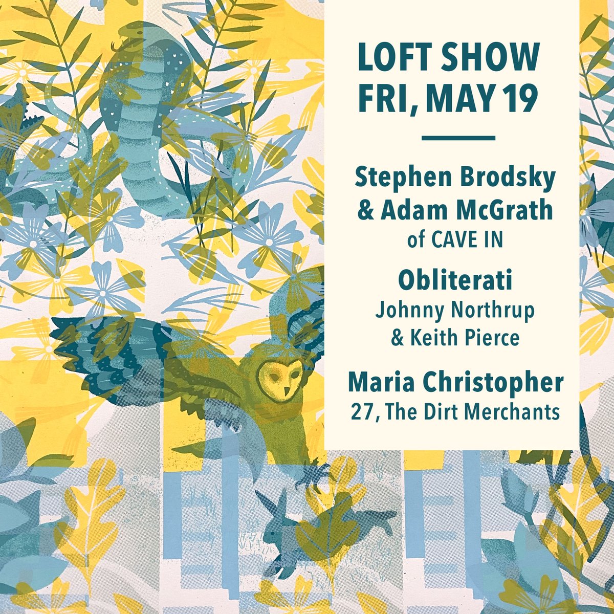 Loft Show 5/19