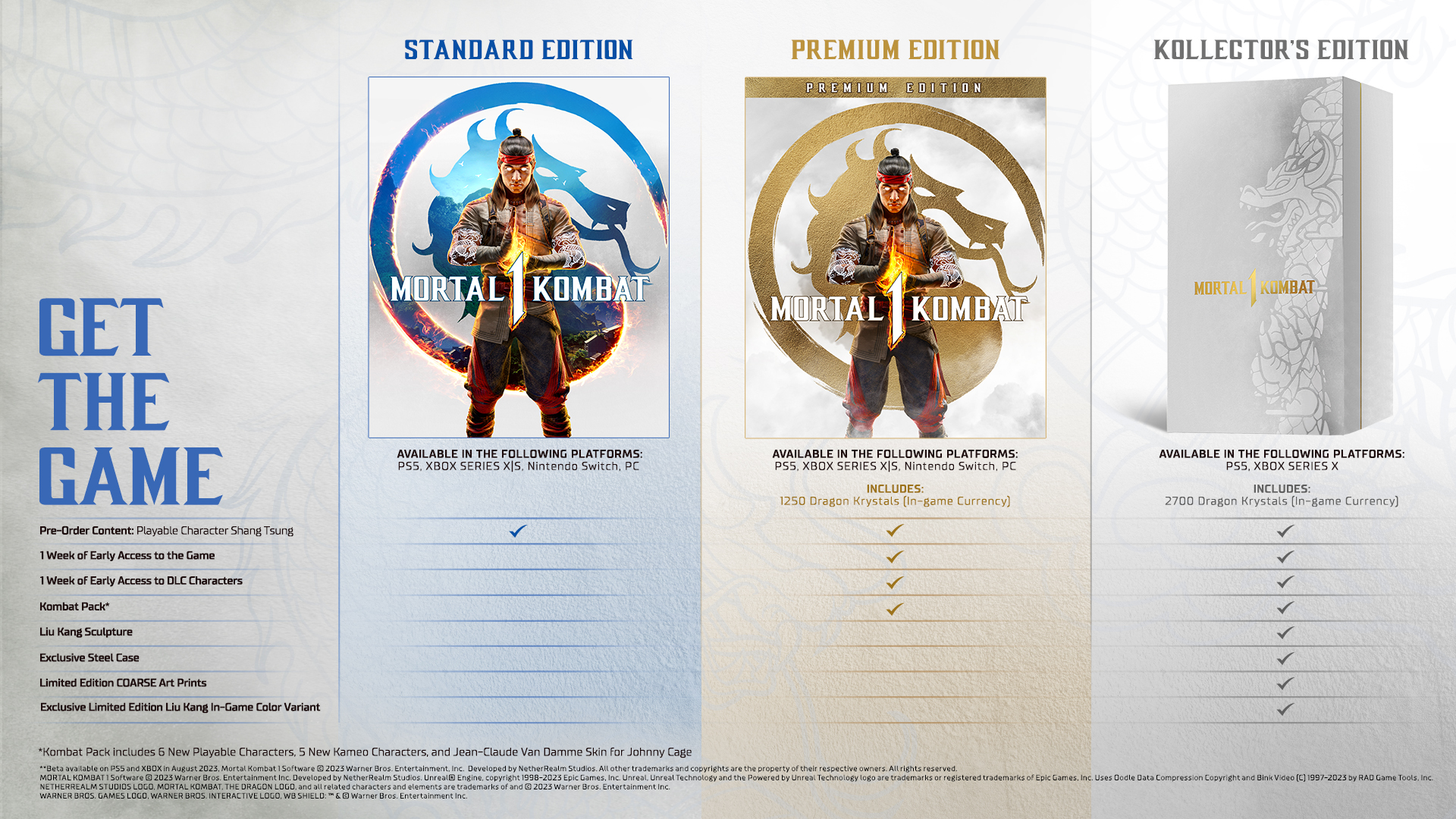 Mortal Kombat 1 Trailer & Editions Revealed [Release Sept. 19th