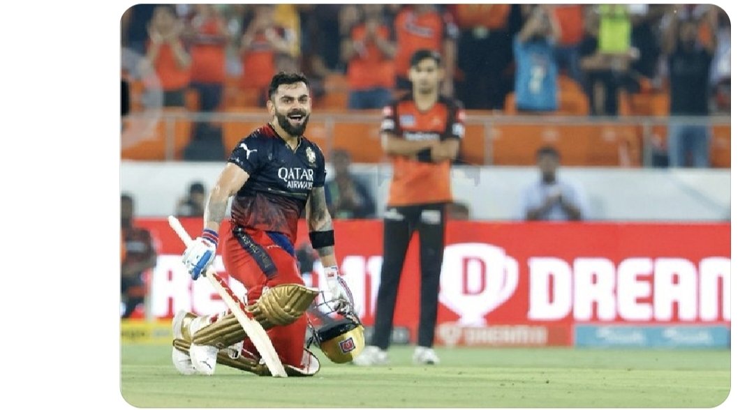SwapnilBade13's tweet photo. He was He is n He will be the KING🥵💥
GOAT 🐐
What a knock...!!
@imVkohli 🐐
 The Player Of big matches..
#SRHvRCB #IPLPlayOffs #KingKohli #GOAT𓃵 https://t.co/L4bm1gvdWq