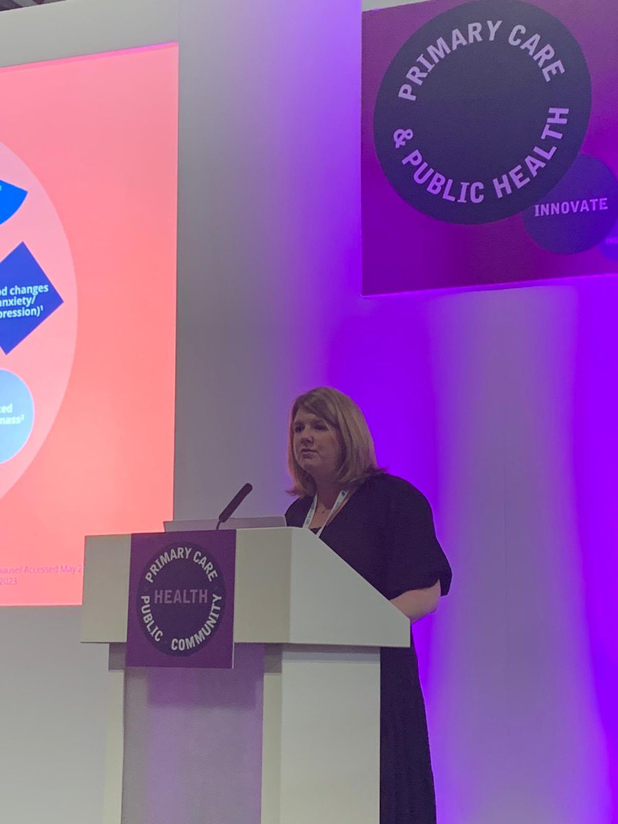 OxfordMenopause's tweet image. What a day, symposium at the Primary Care and Public Health Conference at the NEC about opening the menopause conversation, treatment options and ensuring care is individualised and holistic for all women. 
#primarycareshow #PCPH2023
