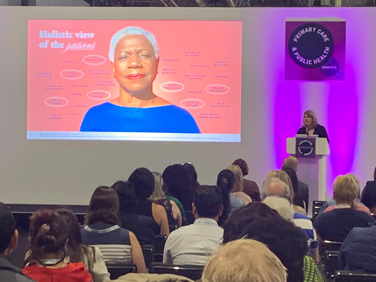OxfordMenopause's tweet image. What a day, symposium at the Primary Care and Public Health Conference at the NEC about opening the menopause conversation, treatment options and ensuring care is individualised and holistic for all women. 
#primarycareshow #PCPH2023