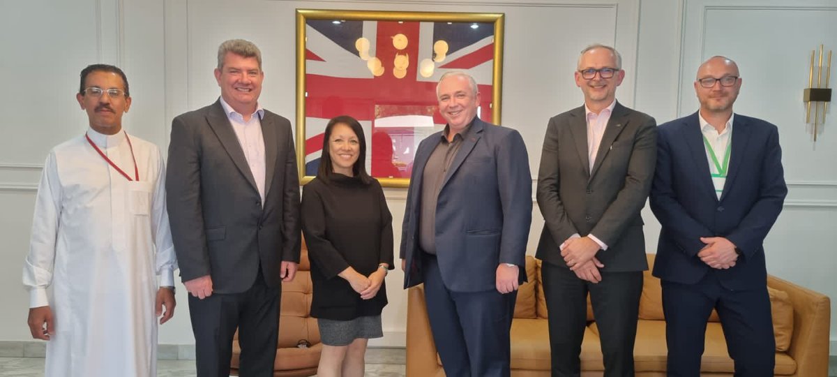Great to welcome <a href="/NATS/">NATS</a> CEO and team to Jeddah today and discuss areas for collaboration between 🇬🇧🇸🇦relating to Air Traffic Management and Airport Capacity in support of 🇸🇦 Vision 2030 <a href="/CecilleELB/">Cecille El Beleidi 🇬🇧🇸🇦</a> <a href="/UKinSaudiArabia/">UKinSaudiArabia 🇬🇧🇸🇦</a>