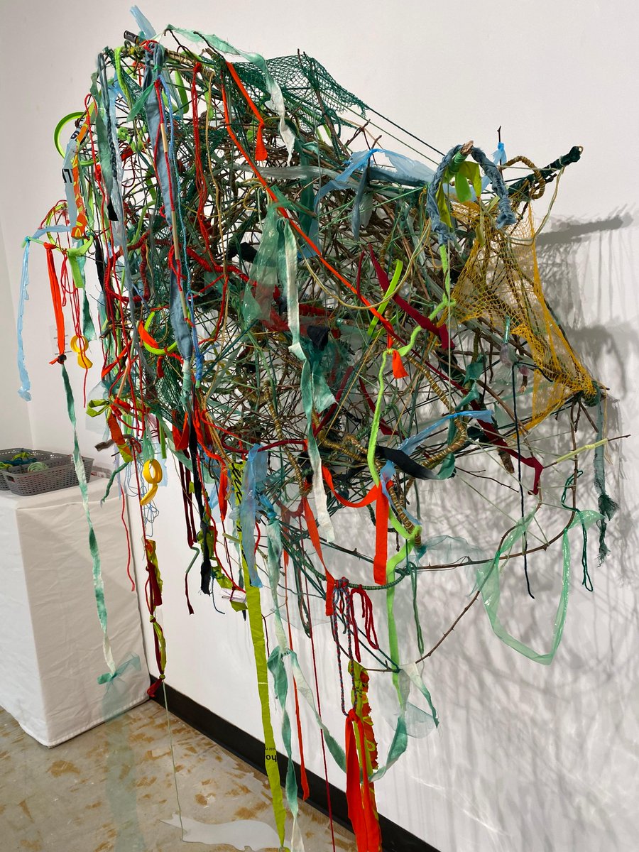 #SpotlightGrant Don't miss the amazing exhibit by <a href="/diamanteACC/">Diamante Arts & Cultural Center</a>'s first Artist in Residence Patrizia Ferreira. It closes on Saturday!  #Arts919 #WakeArts