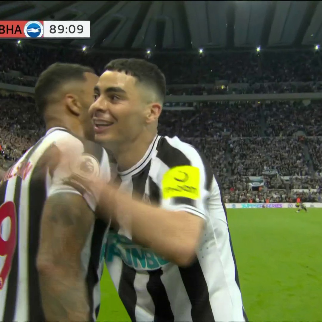 Miguel Almiron sets up Callum Wilson for the dagger! 

📺: @USANetwork | #NEWBHA”