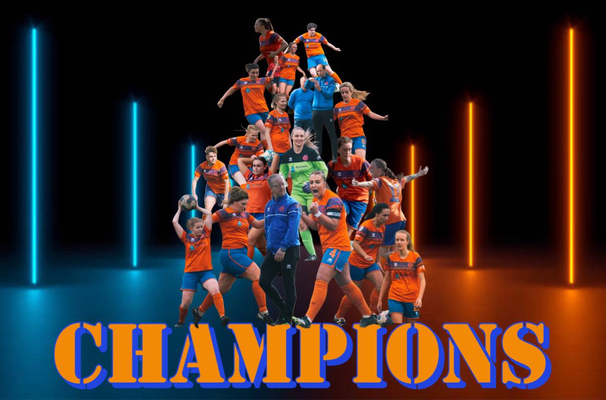 AylshamWomenFC's tweet photo. 1 Season. 1 Promotion. 1 Title.

WE ARE THE CHAMPIONS 🏆 

🟠🔵 https://t.co/Veuru1hD1S