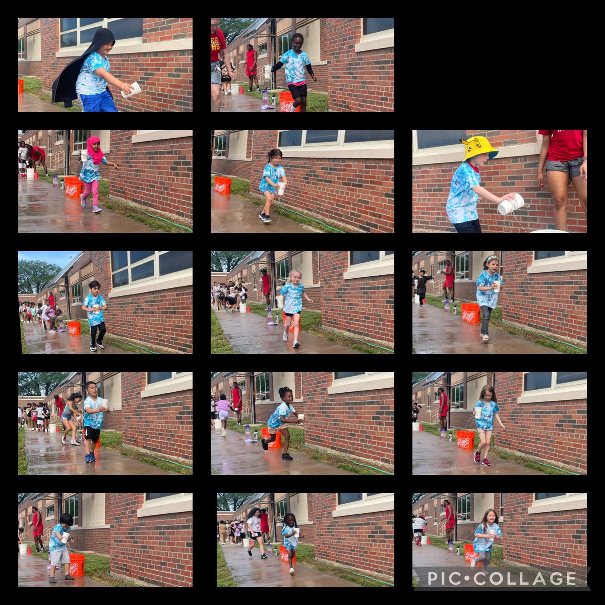 Kindergarten <a href="/Crestview_NKC/">Crestview Elementary</a> had a fun day at Field Day today! #CrestviewWeBelong