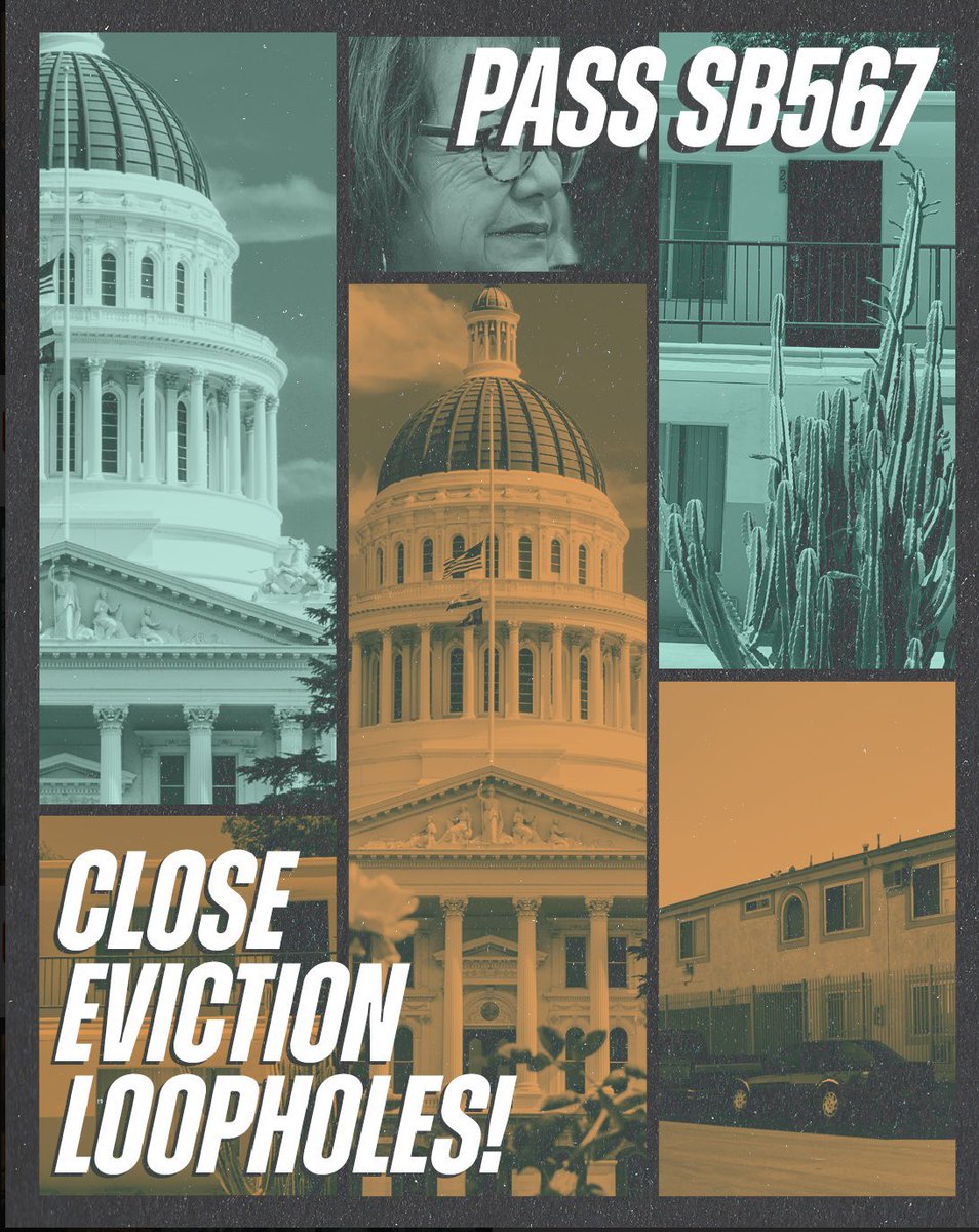 Today, the Senate Appropriations Committee decides if they want to stop rising homelessness in Calif by passing #SB567 or continue to allow our families to be pushed out onto the streets. We look forward to #SB567 making it out of appropriations intact &amp; to a full floor vote!