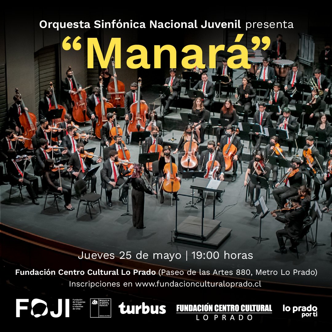 FOJIChile's tweet image. Te invitamos al segundo concierto de la temporada 2023 de la OSNJ 🤩🎉

El evento será dirigido por el maestro invitado, Nicolás Rauss 🎶

🎫 Entradas disponibles en forms.gle/4sXXsz6rh1kAP4… 
📍 @FCCLoPrado 

¡Nos vemos! 💜

#ComunidadFOJI #Orquestas #OSNJ #panoramagratuito