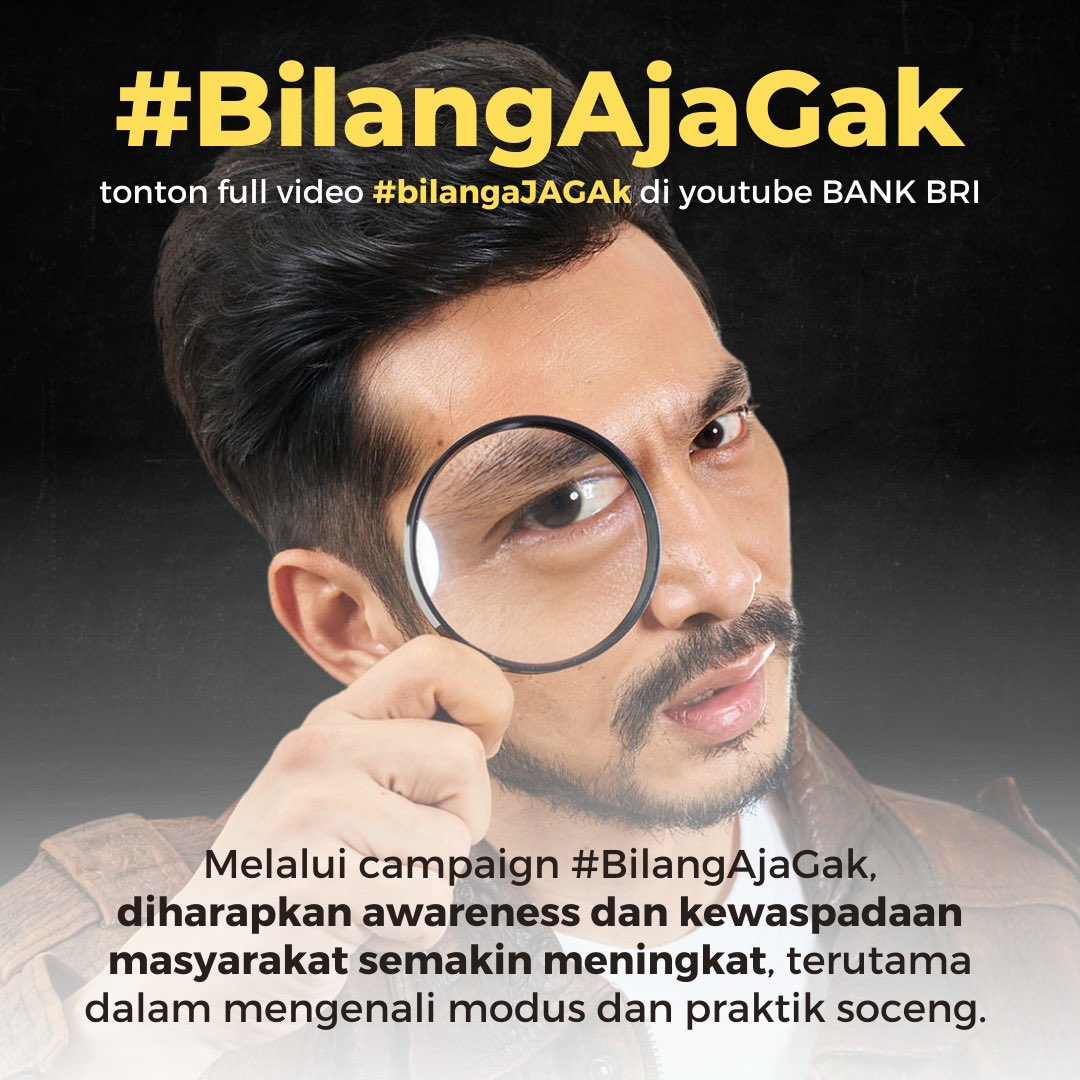chitafebrika's tweet photo. yook tonton full video BilangAjaGak di youtube Bank BRI #BilangAjaGak #ROJAK2 https://t.co/APZY3LIm5v