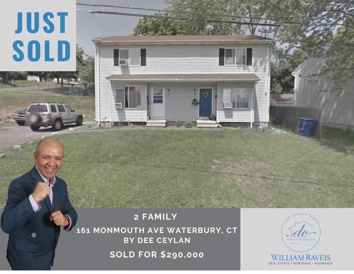 JUST SOLD!
🎉 Congratulations my investor client Asif Ali on the closing of his investment property in Waterbury, CT!  Are you ready for a SOLD sign in your yard? If so, give me a call! I would love to share my knowledge and expertise with you as well!
#2family #sold #waterburyct