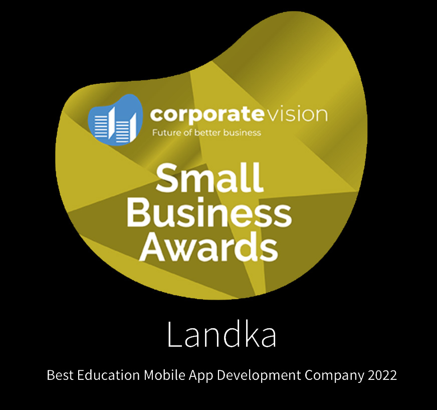 LANDKAcom's tweet photo. LANDKA was awarded Best Education Mobile App Development Company in 2022 by the Small Business Awards Competition.
Apps by LANDKA®: https://t.co/QnaUTET6BB https://t.co/M3UGeWF4hR