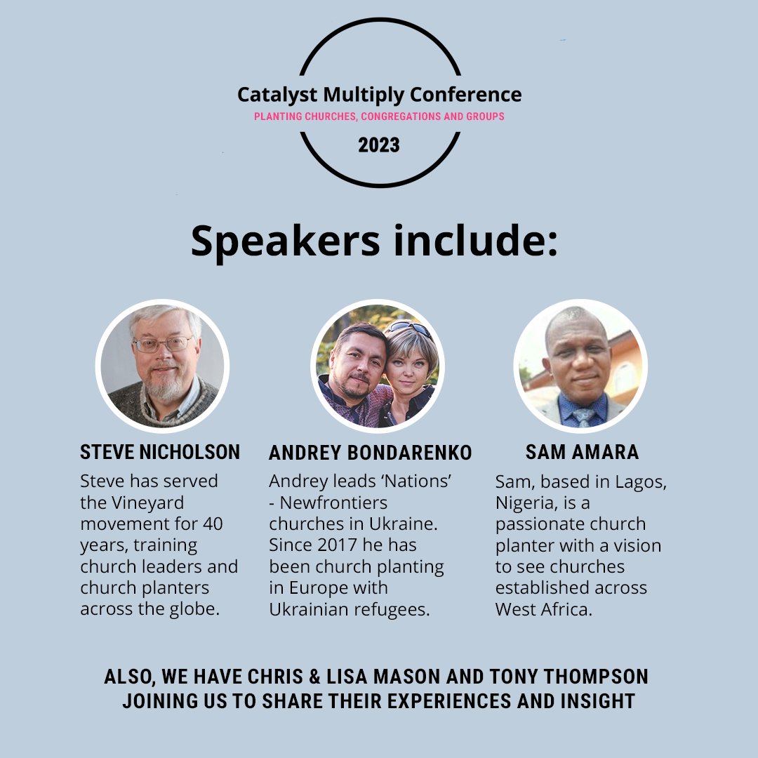 MultiplyConf's tweet image. We have a variety of amazing speakers with different experiences and insights coming to share at Multiply!

It's going to be an incredible day, so do book your ticket whilst the Early Bird Tickets are still available. We look forward to having you!

catalyst.churchsuite.com/events/8dhqdcer