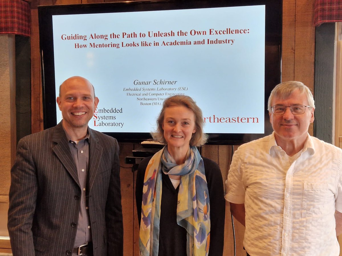 Prof. Gunar Schirner, professor of electrical and computer engineering at <a href="/Northeastern/">Northeastern U.</a>, is presenting Guiding Along the Path to Unleash Excellence: What Mentoring Looks Like in Academia and Industry?
