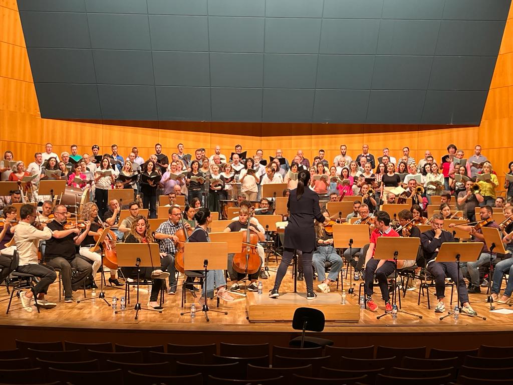🆕 Este fin de semana, el Coro Nacional de España interpretará la 'Novena' de Beethoven junto a la Orquesta Sinfónica de la Región de Murcia <a href="/OSRMurcia/">Orquesta Sinfónica de la Región de Murcia</a>: el viernes en el <a href="/AuditorioIEA/">Auditorio de Águilas</a> (Águilas), el sábado en el <a href="/AUDITORIOMURCIA/">Auditorio Regional Víctor Villegas</a> (Murcia) y el domingo en el <a href="/El_Batel/">Auditorio El Batel</a> (Cartagena).