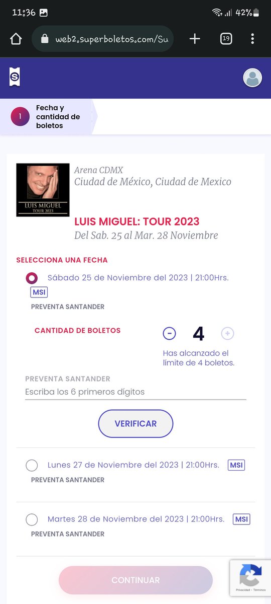 aShoOoN's tweet photo. @SantanderMx no que no iban a pedir códigos de preventa ni nada? Mentirosos! https://t.co/WwwkoT4hX6