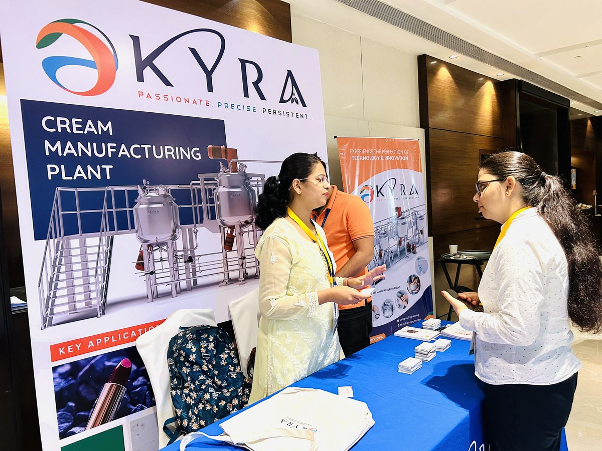 Annual Beauty and Personal Care Innovations India Summit 2023.
#cosmetics #industries #cosmeticscience #processmachinery #beauty #india #makeinindia #personalcare #innovation #bodywash #personalcareproducts #summit2023 #summit #kyra #kyrainternationalopcpvtltd #team