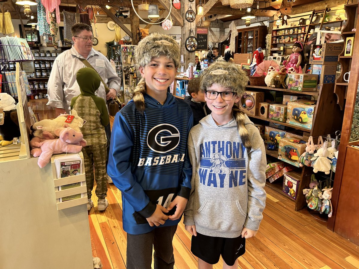 So much fun and learning today! <a href="/SauderVillage/">Sauder Village</a>