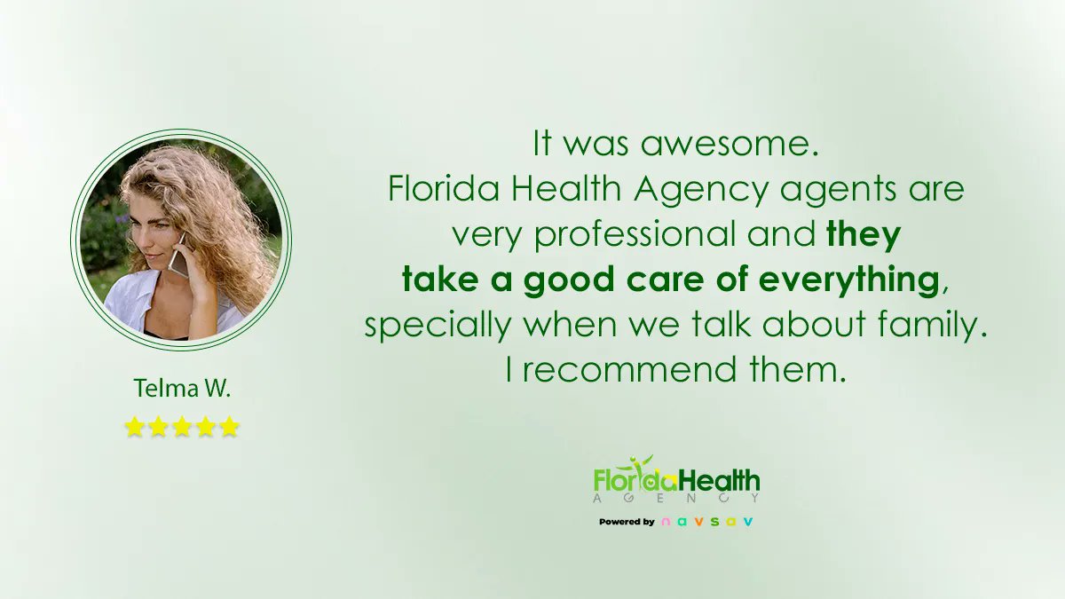 FlHealthAgency's tweet photo. We have +310 5 stars reviews, we are here to help you find the best plan that fits in your budget, give us a call at 954-332-9768

#healthinsurance #obamacare #medicare #investment #healthsecurity #livinginflorida #florida #plantation https://t.co/O2iuoSTa11