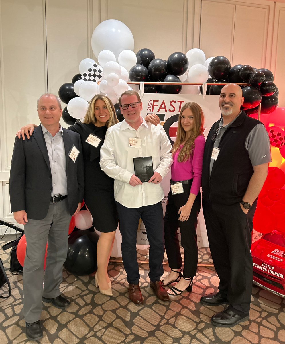 ci_designinc's tweet image. Ci Design was honored to attend the @BosBizJournal  Fast50 Awards Ceremony last night to celebrate our No. 15 ranking in the top 50 fastest-growing private companies in Massachusetts! 

Click the link to read more about this exciting award! tinyurl.com/yewyhjku