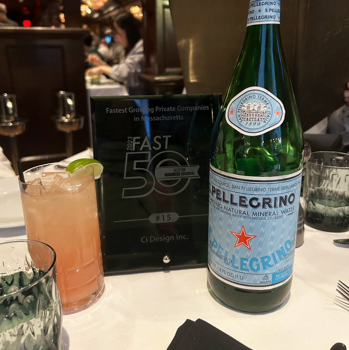 ci_designinc's tweet image. Ci Design was honored to attend the @BosBizJournal  Fast50 Awards Ceremony last night to celebrate our No. 15 ranking in the top 50 fastest-growing private companies in Massachusetts! 

Click the link to read more about this exciting award! tinyurl.com/yewyhjku