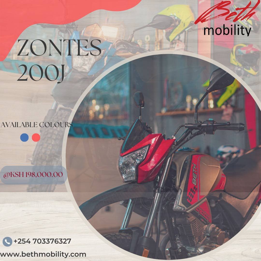Zontes/Beth 200J is the fastest and most reliable bike in its class. Also your on-road and off road friend. 
Check out it's unbeatable specifications on our website bethmobility.com. 

#bethmobility #beth200j #beginnerbike #offroadbikes