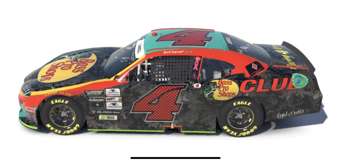 Tonight in the <a href="/AREAiRacing/">AREA iRacing</a>  pro series we had to Bristol and the #basspro 4 Toyota Supra is ready to go going to look to stay out of trouble and be running at the end with teammates <a href="/IrvinSigma/">SigmaIrvin</a>  <a href="/forrestsmith84/">Forrest Smith</a>  <a href="/JimCoey24/">Grandpa Coey</a>