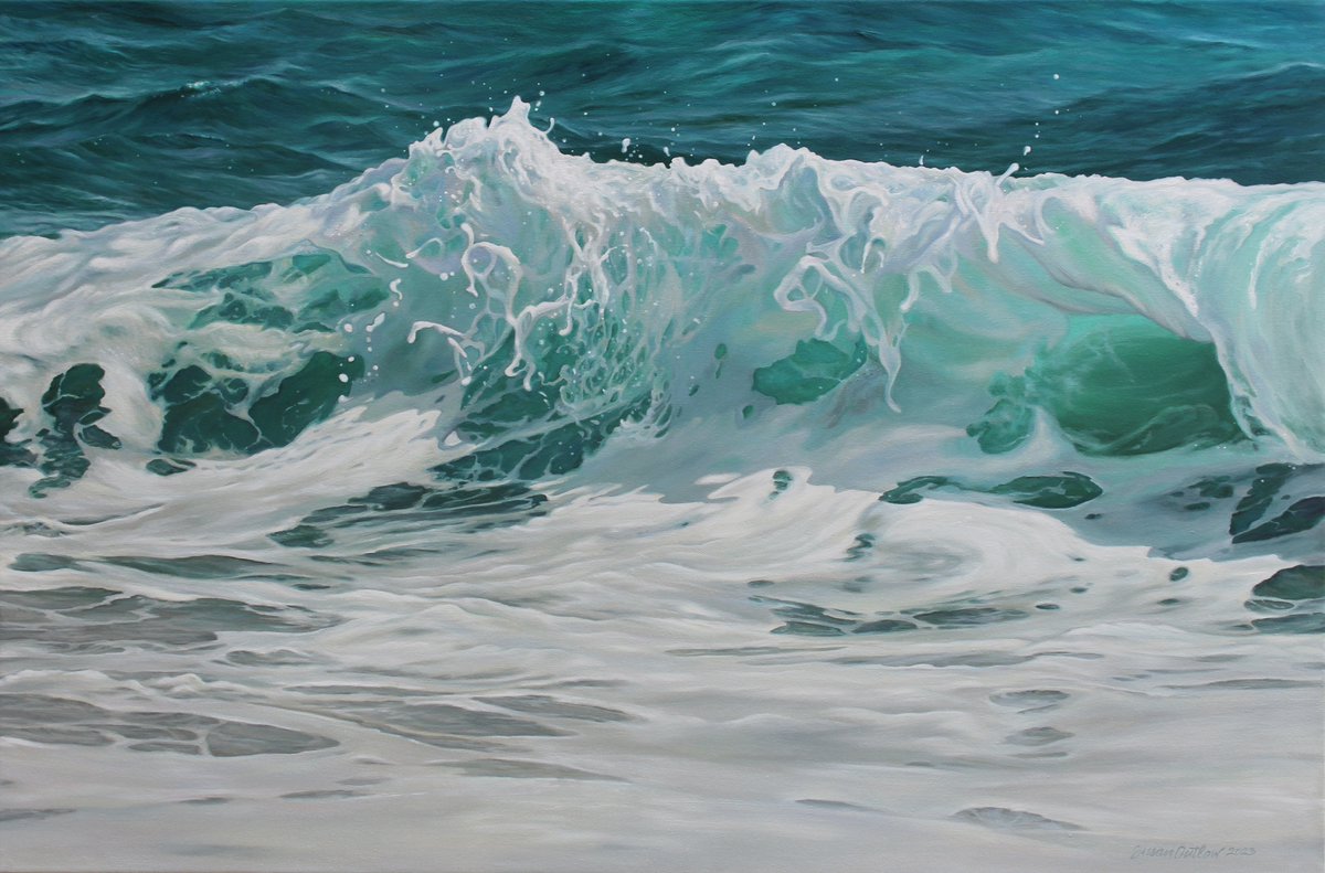 This painting is finished!

Feral Sea II
20x30 in.
Oil on canvas
.
#seascapepainting