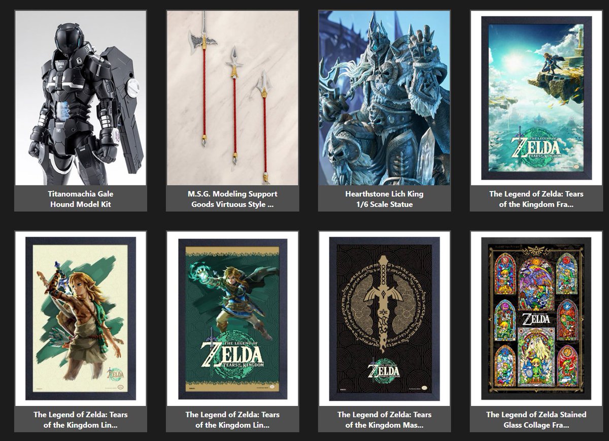 Wario64 on Twitter "The Legend of Zelda Tears of the Kingdom framed