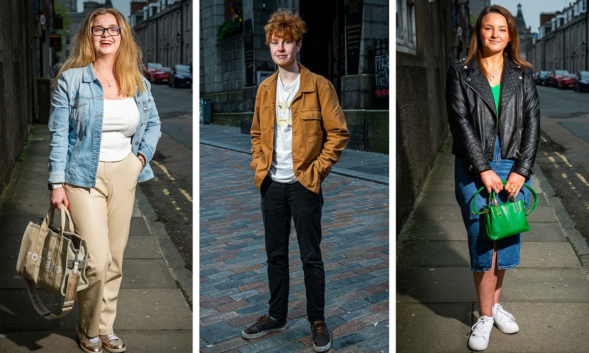 Strike a pose.......vogue 📸 💃 

Serious outfit envy going on at Society HQ with this week's street style stars😍 🔥 

buff.ly/3MkoOQF 

#Aberdeenfashion #Aberdeenshopping #streetstyle #Societyabdn