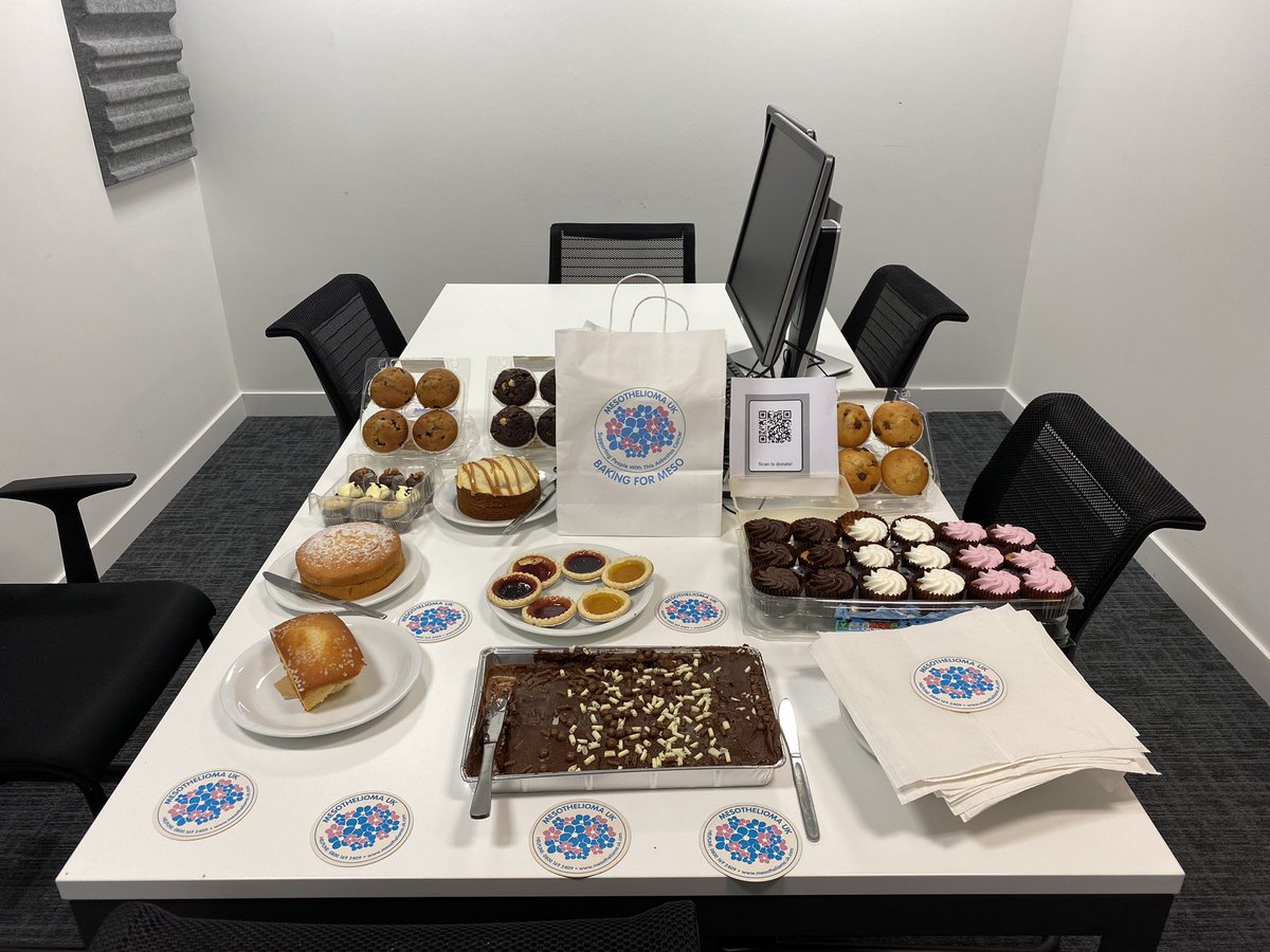 Andrew Allan (@andrewa96) on Twitter photo A great effort by all for our annual #MuffinsForMeso bake sale at <a href="/SlaterGordonUK/">Slater and Gordon UK</a> Manchester Office. To find out a little more about the work <a href="/Mesouk/">Mesothelioma UK</a> do, check out their page. Any donations you can spare will go a long way. <a href="/DominicSmithSG/">Dominic Smith</a> A great effort by all for our annual #MuffinsForMeso bake sale at <a href="/SlaterGordonUK/">Slater and Gordon UK</a> Manchester Office. To find out a little more about the work <a href="/Mesouk/">Mesothelioma UK</a> do, check out their page. Any donations you can spare will go a long way. <a href="/DominicSmithSG/">Dominic Smith</a>
