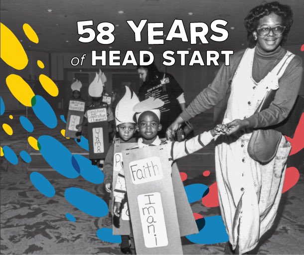Over the past 58 years, Head Start has grown from an 8 week summer session to a comprehensive program stretching all 50 states &amp; territories. Join us in celebrating Head Start's 58th birthday! #HappyBirthdayHeadStart #58YearsOfHeadStart
💖💙 5️⃣8️⃣