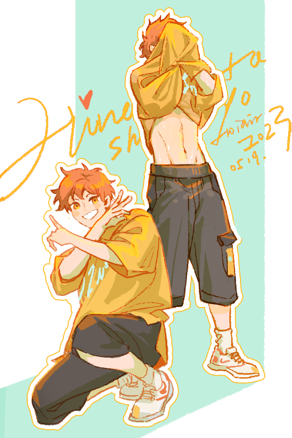 把速写练习上了个色~真的很喜欢元气小狗！😚☀️
#ハイキュー #haikyuu #hinatashoyo #日向翔陽