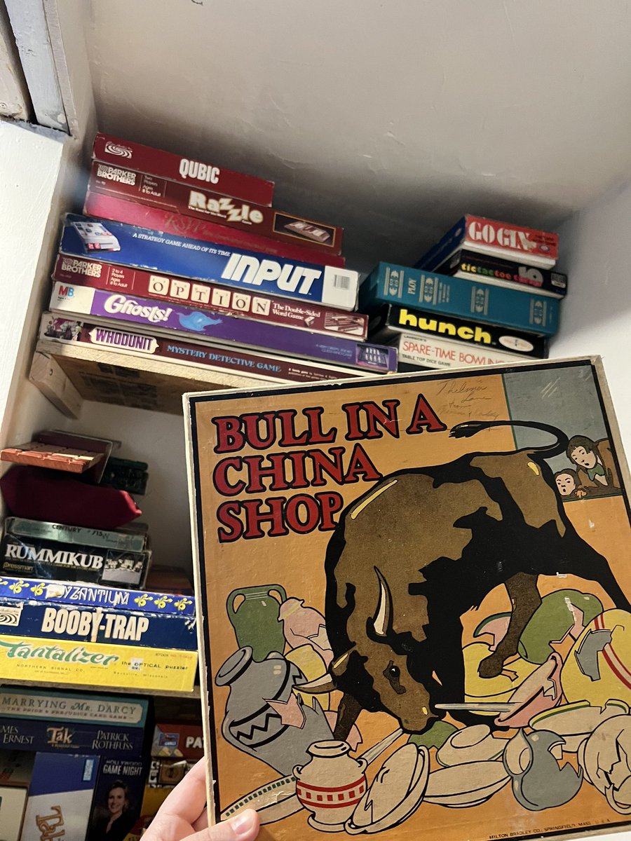 babblingbrooke's tweet photo. @MoreGamesPls This is the vintage slice of my collection https://t.co/s0FJbT69Pf