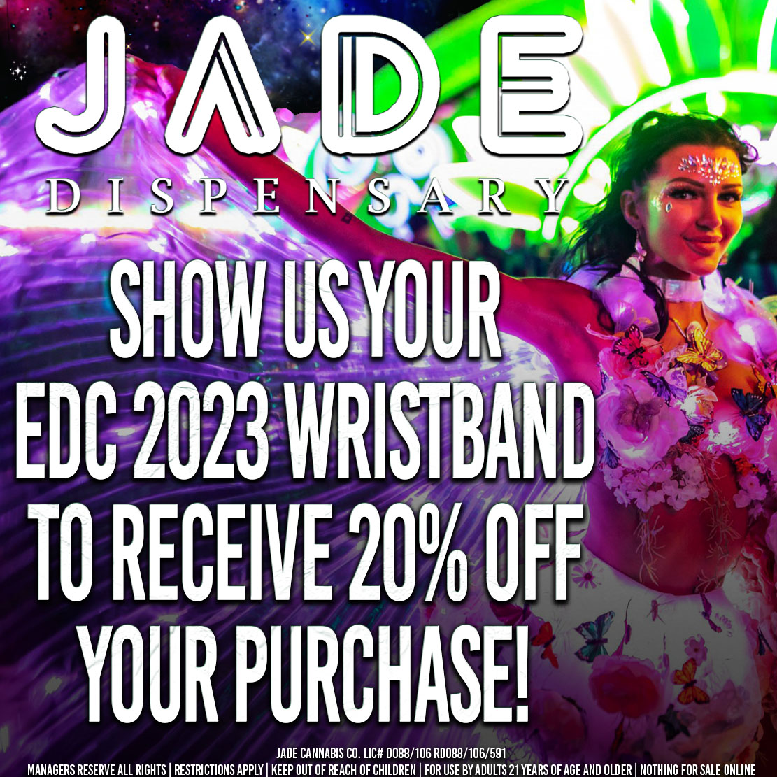 Going to EDC Las Vegas??⚡🌼🎡

Stop by this weekend and take advantage of our #edc special!!
Our drive-thru is open 24 hours 🚗💨

Keep out of reach of children.
For use by adults 21 years of age and older.
Nothing for sale online.
LIC# D088/106 RD088/106/591.